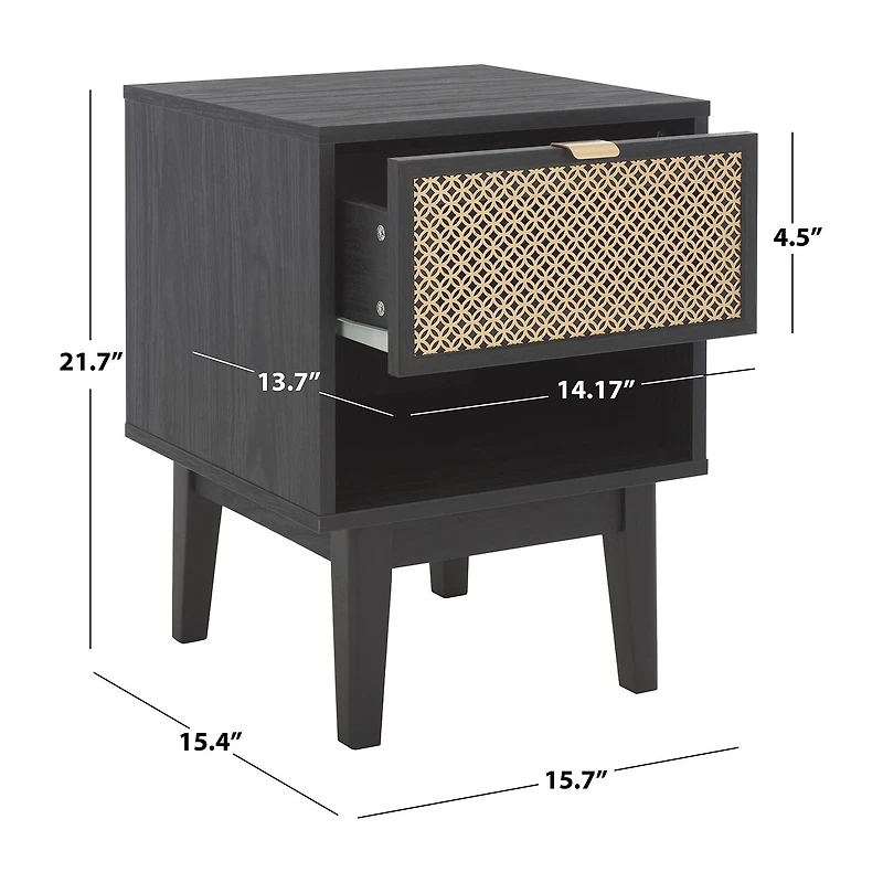 Safavieh Ceu 1-Drawer Nightstand