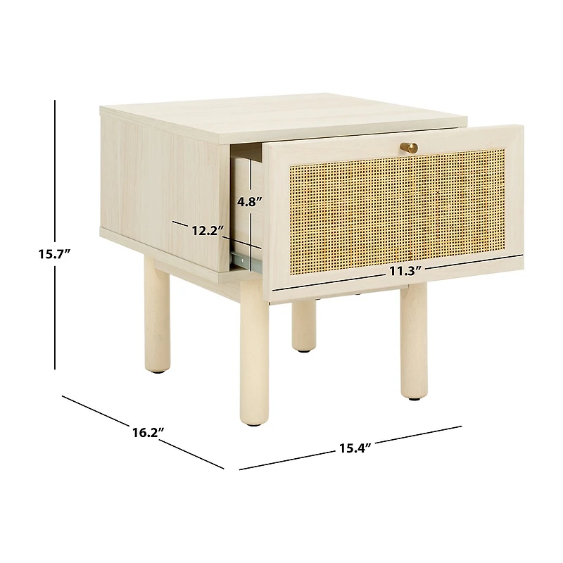 Safavieh Aino 1-Drawer Nightstand