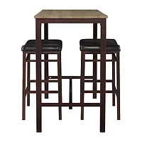 Sarah 3-pc. Pub Set