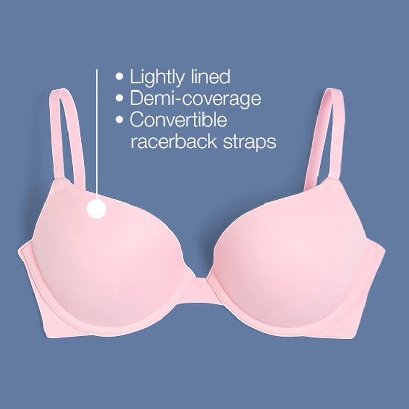 Arizona Cloud Kissed T-Shirt Demi Bra 365244