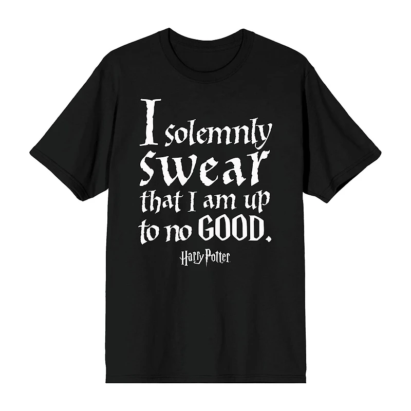 Mens Short Sleeve Harry Potter Graphic T-Shirt