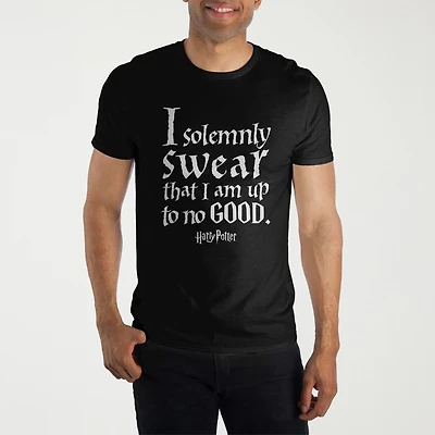 Mens Short Sleeve Harry Potter Graphic T-Shirt
