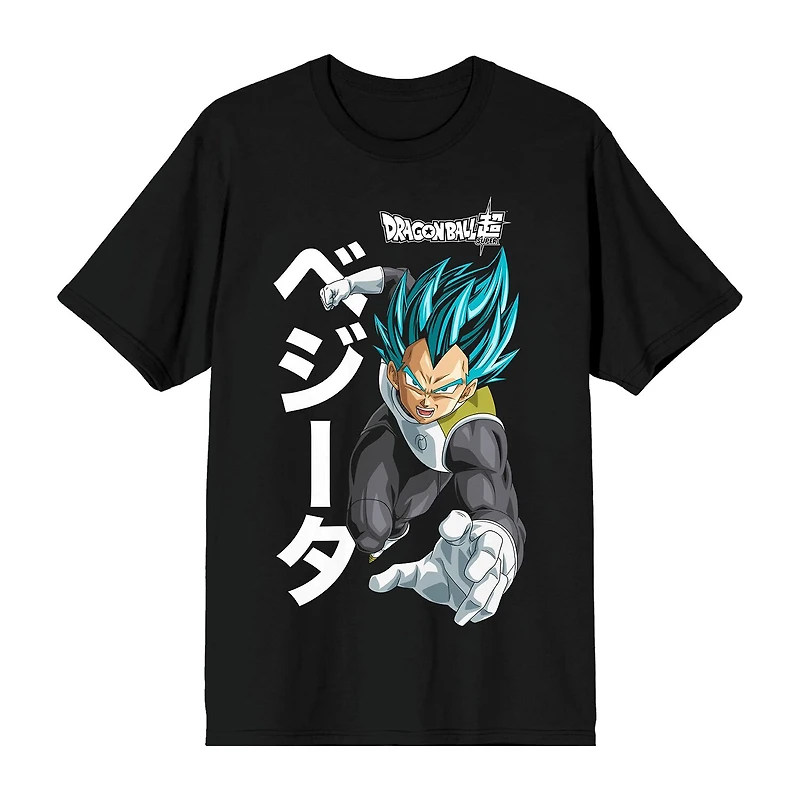 Mens Short Sleeve Dragon Ball Z Graphic T-Shirt