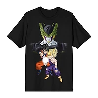 Mens Short Sleeve Dragon Ball Z Graphic T-Shirt