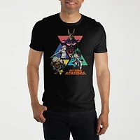 Mens Short Sleeve My Hero Academia Graphic T-Shirt