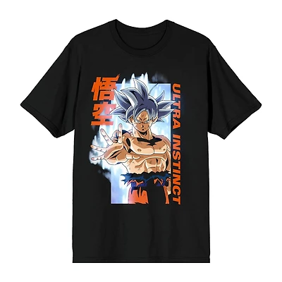 Mens Short Sleeve Dragon Ball Z Graphic T-Shirt