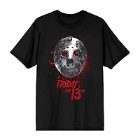 Mens Short Sleeve Friday The 13th Graphic T-Shirt