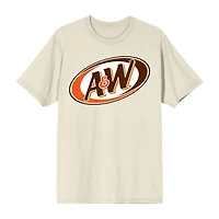 Novelty Mens Crew Neck Short Sleeve Relaxed Fit Graphic T-Shirt