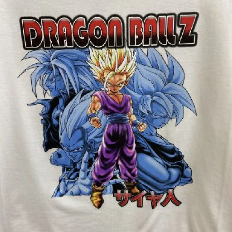 Novelty Mens Crew Neck Short Sleeve Relaxed Fit Dragon Ball Z Graphic T-Shirt