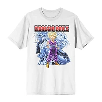 Novelty Mens Crew Neck Short Sleeve Relaxed Fit Dragon Ball Z Graphic T-Shirt