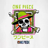 Novelty One Piece Mens Crew Neck Short Sleeve Relaxed Fit Graphic T-Shirt