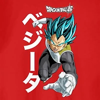 Novelty Mens Crew Neck Short Sleeve Relaxed Fit Dragon Ball Z Graphic T-Shirt