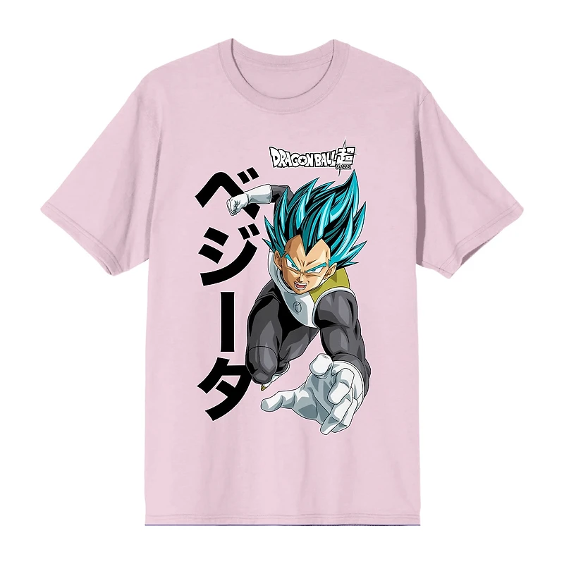 Novelty Mens Crew Neck Short Sleeve Relaxed Fit Dragon Ball Z Graphic T-Shirt