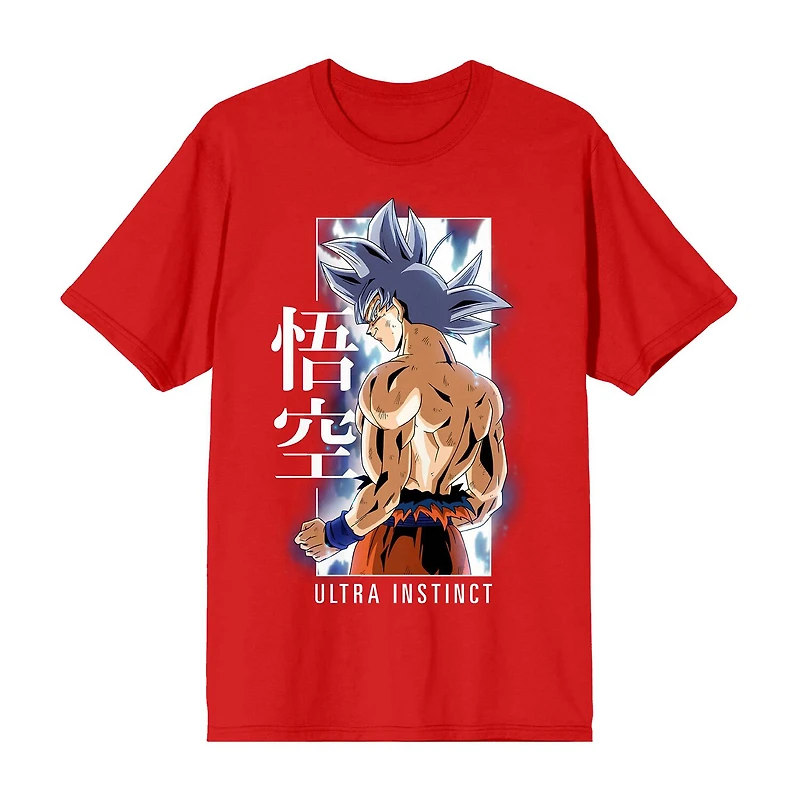 Novelty Mens Crew Neck Short Sleeve Relaxed Fit Dragon Ball Z Graphic T-Shirt