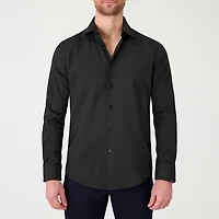 Report Collection Performance Mens Long Sleeve Modern Fit Wrinkle Free Button-Down Shirt
