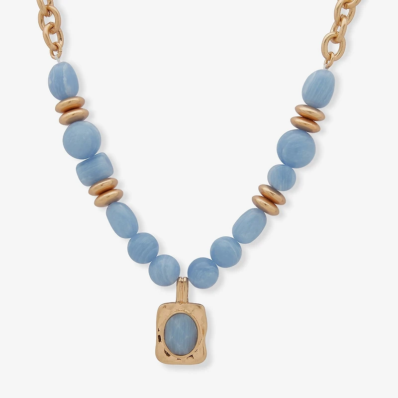 a.n.a Womens 16 Inch Beaded Necklace