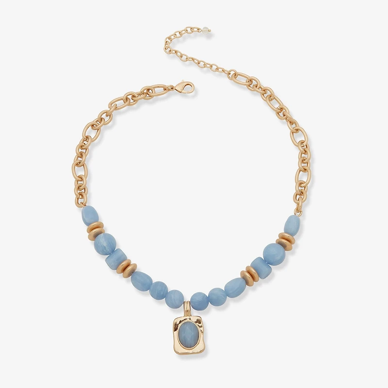 a.n.a Womens 16 Inch Beaded Necklace