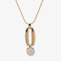 Worthington Womens 34 Inch Pendant Necklace
