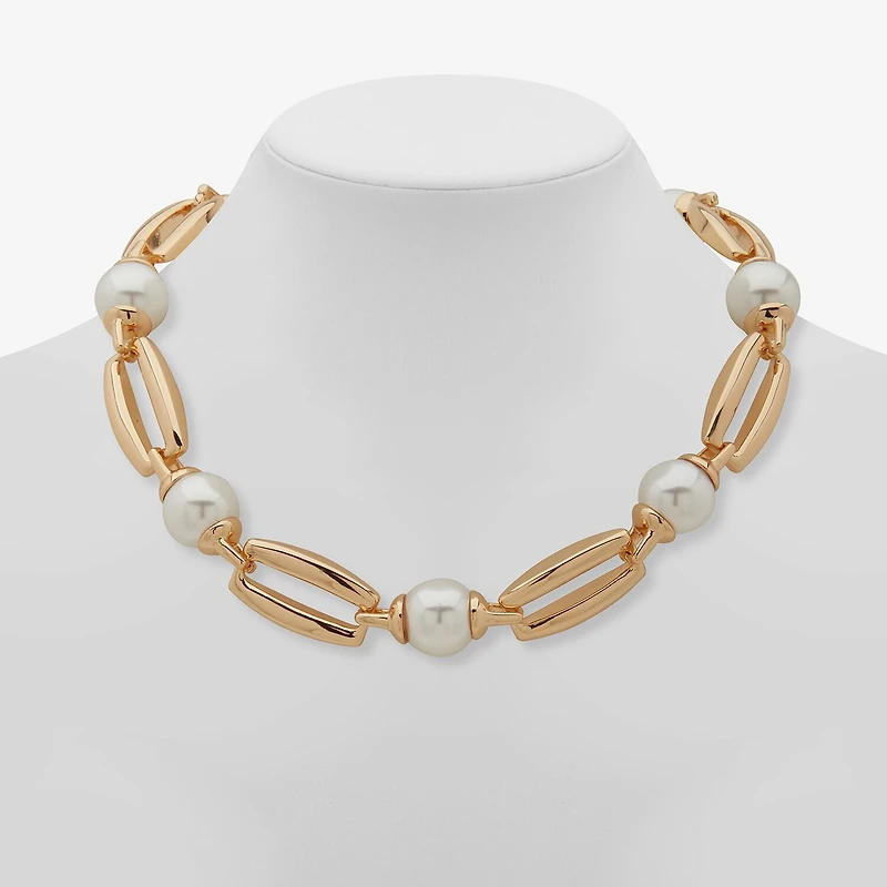 Worthington Womens 17 Inch Collar Necklace