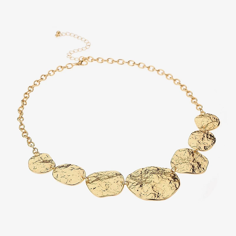 Bold Elements Womens 21 Inch Statement Necklace