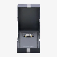 (I / Si2) Womens 2 CT. T.W. Lab Grown White Diamond Sterling Silver Round 3-Stone Engagement Ring