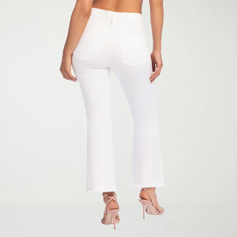 JS Jessica Simpson Womens High Rise Stretch Fabric Flare Leg Jean