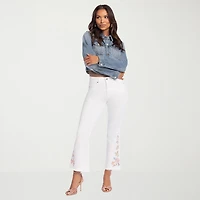 JS Jessica Simpson Womens High Rise Stretch Fabric Flare Leg Jean