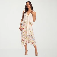 JS Jessica Simpson Womens Midi A-Line Skirt