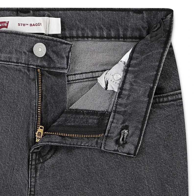 Levi's® Big Kid Boys Adjustable Waist 578™ Baggy Fit Straight Leg Jean