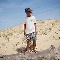 Quiksilver Big Kid Boys Crew Neck Short Sleeve Regular Fit Graphic T-Shirt