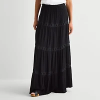 Forever 21 Womens Juniors Maxi Skirt