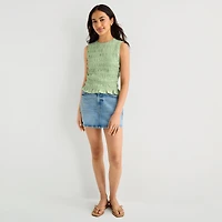 A.N.A Womens Crew Neck Sleeveless Tank Top