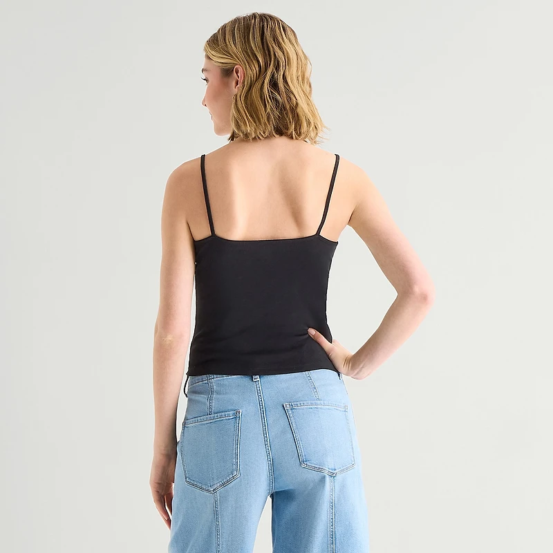 a.n.a Womens V Neck Sleeveless Tank Top