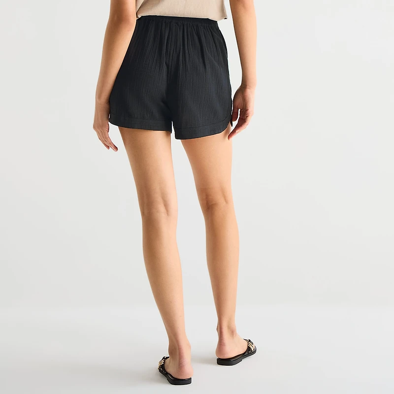 a.n.a Womens 3 1/2" Pull-On Short