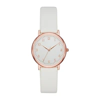 Womens White Strap Watch Fmdjo150