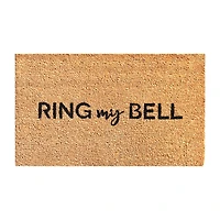 Calloway Mills Ring My Bell Outdoor Rectangular Doormat