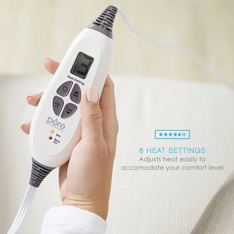 Pure Enrichment Purerelief XL 12” X 24” Heating Pad