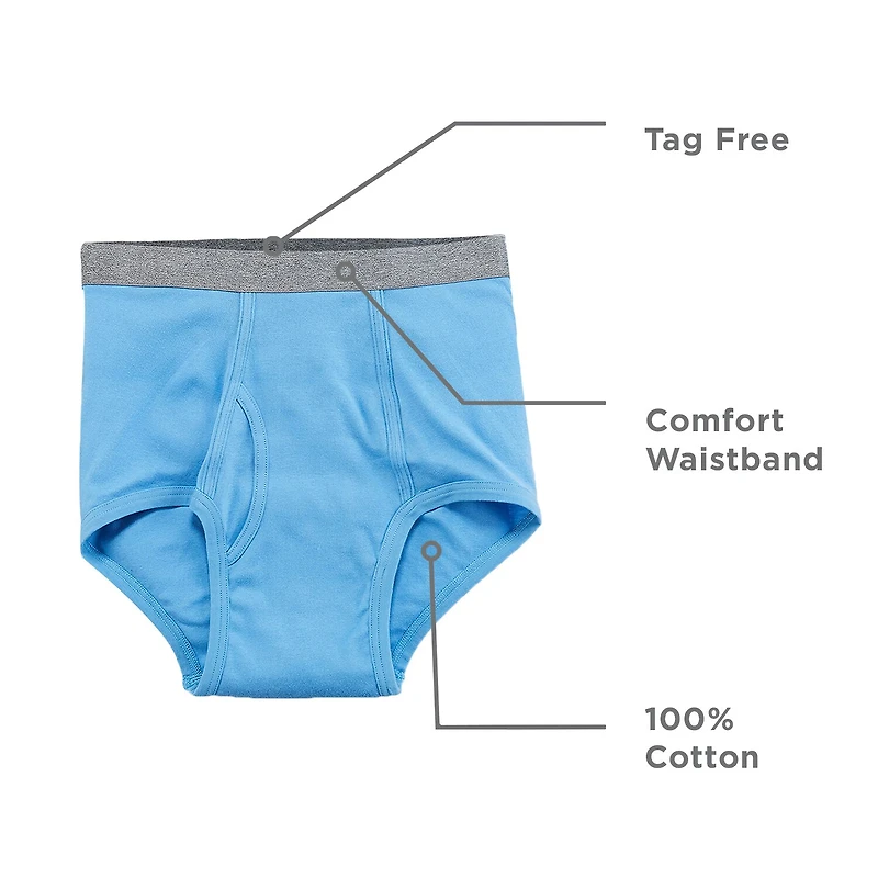 Stafford Full-Cut Mens 6 Pack Briefs 302852