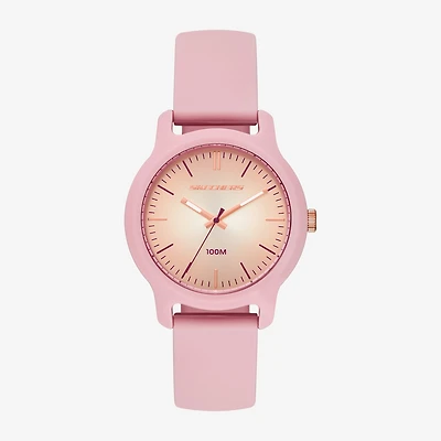 Skechers Womens Pink Strap Watch Sr6266