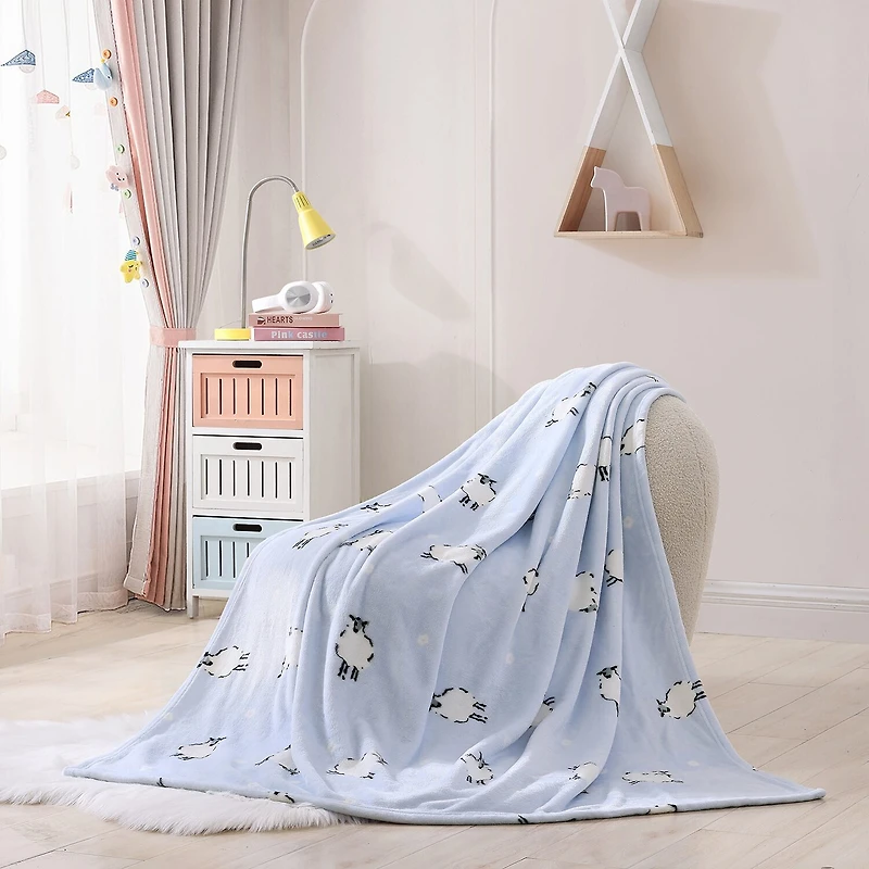 Poppy & Fritz Sheep Lightweight Throw