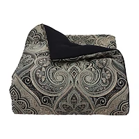 Queen Street Viccorino 4-pc. Damask + Scroll Midweight Comforter Set