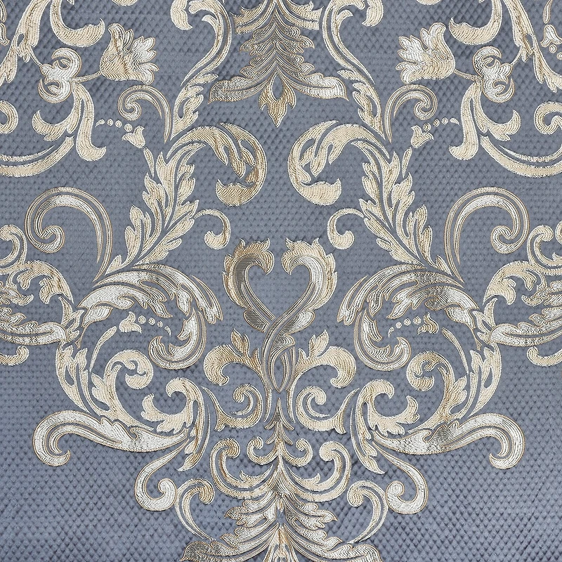 Queen Street Del Toro 4-pc. Damask + Scroll Midweight Comforter Set