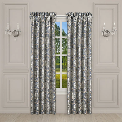 Queen Street Sondra Rod Pocket Energy Saving Light-Filtering Set of 2 Curtain Panel