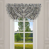 Queen Street Sondra Rod Pocket Waterfall Valance