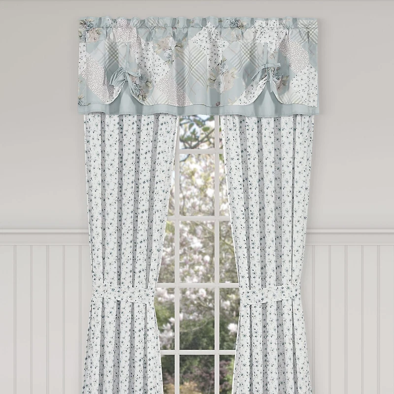Queen Street Bungalow Spa Rod Pocket Valance