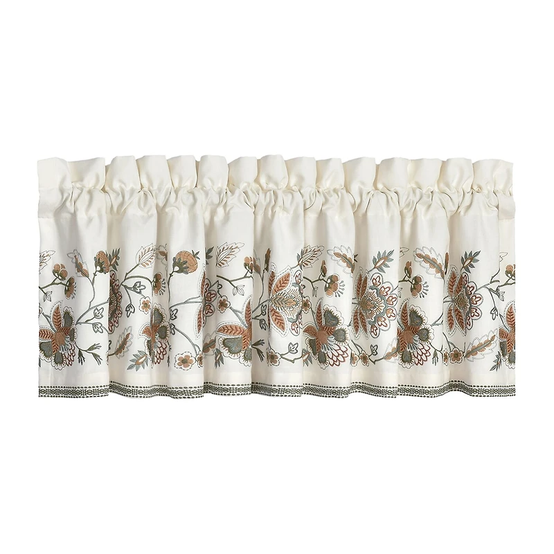 Queen Street Angela Rod Pocket Tailored Valance