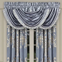 Queen Street Del Toro Rod Pocket Waterfall Valance