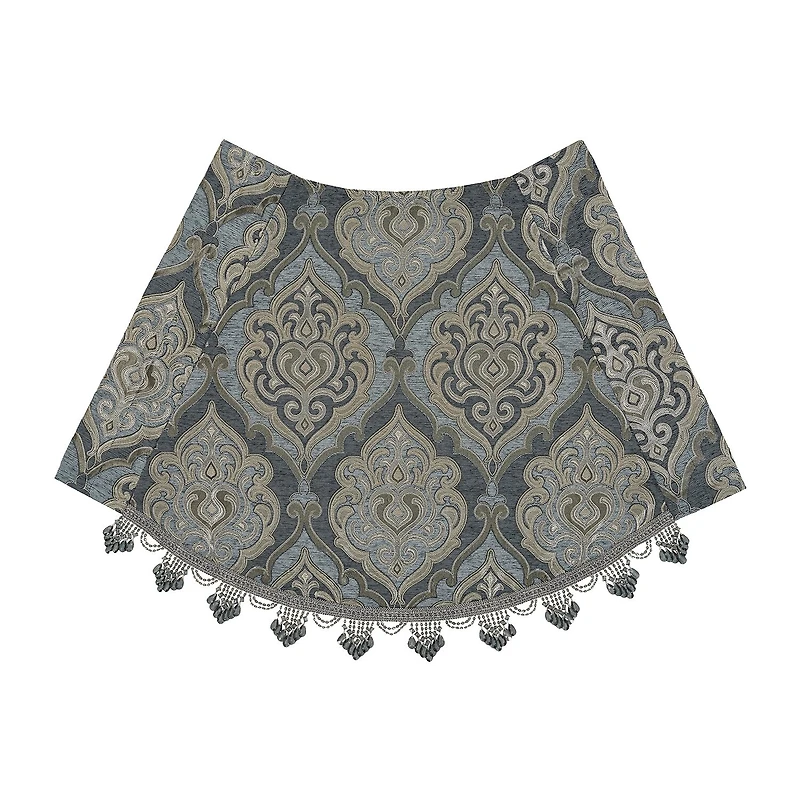 Queen Street Ashley Rod Pocket Waterfall Valance