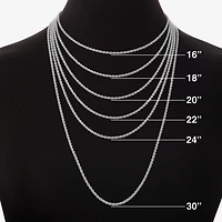 Womens Pure Silver Over Brass 2-pc. Necklace Set