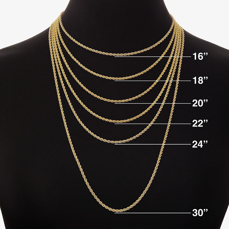 Womens 18K Gold Over Brass 2-pc. Necklace Set